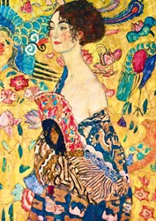 Bluebird Puzzle puzzel Gustave Klimt - Lady with Fan, 1918 - 2000 stukjes