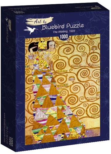 Bluebird Puzzle puzzle d'art Gustave Klimt The Waiting 1000 pièces-2