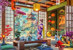 Bluebird Puzzle Japan Tea Room - legpuzzel voor volwassenen