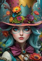 Bluebird Puzzle puzzle Lady with a Hat - 1000 pièces coloré