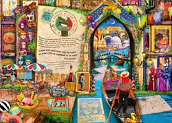 Bluebird Puzzle legpuzzel Life is an Open Book Venice - 1500 stukjes