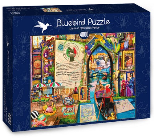 Bluebird Puzzle legpuzzel Life is an Open Book Venice - 4000 stukjes-2
