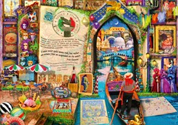 Bluebird Puzzle legpuzzel Life is an Open Book Venice - 4000 stukjes