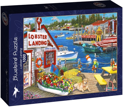 Bluebird Puzzle Lobster Landing - 1000 Teile-2