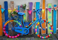 Bluebird Puzzle legpuzzel My Beautiful Colorful Bike - 1000 stukjes kleurrijk