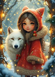 Bluebird Puzzle puzzle My Friend the Wolf 300 pièces carton
