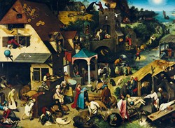 Bluebird Puzzle kunst puzzel Pieter Bruegel Nederlandse Spreekwoorden 3000 stukjes