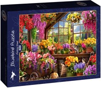 Bluebird Puzzle Potting Shed -  Teile-2