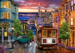 Bluebird Puzzle legpuzzel San Francisco Trolley - 2000 stukjes