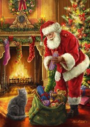 Bluebird Puzzle kerst puzzel Santa Has Arrived - 500 stukjes