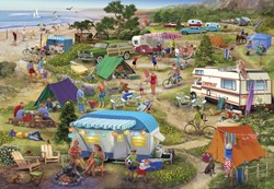Bluebird puzzel Seaside Cramped Grounds - 1000 stukjes