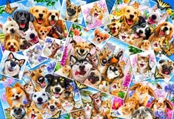 Bluebird Puzzle legpuzzel Selfie Pet Collage - 300 stukjes