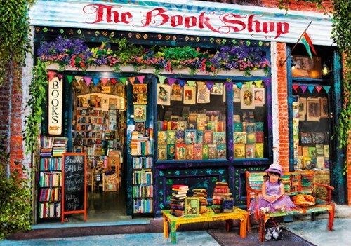 Bluebird Puzzle legpuzzel The Bookshop Kids - 2000 stukjes puzzelplezier