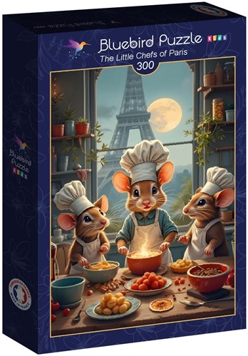 Bluebird Puzzle puzzle Les Petits Chefs de Paris - 300 pièces-2