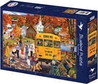Bluebird Puzzle puzzle The School Bus - 2000 pièces amusement garanti-2