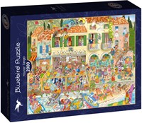 Bluebird Puzzle legpuzzel Tourist Tango - 2000 stukjes puzzelplezier-2