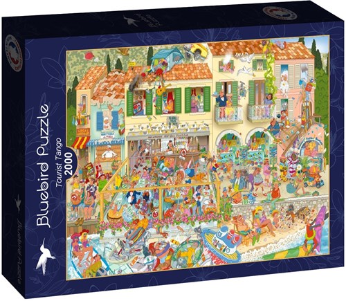 Bluebird Puzzle legpuzzel Tourist Tango - 2000 stukjes puzzelplezier-2