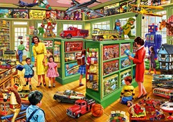 Bluebird Puzzle legpuzzel Toy Shop Interiors - 2000 stukjes puzzel