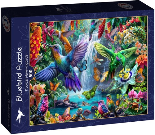 Bluebird Puzzle Tropical Hummingbirds - 500 Teile-2