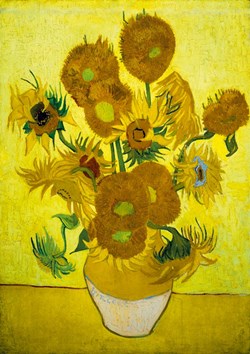 Bluebird Puzzle kunst puzzel Vincent Van Gogh Zonnebloemen 1000 stukjes