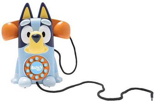 HTI téléphone jouet Bluey - téléphone rétro interactif pour enfants-2