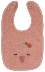 Tryco bavoir éponge Swan Ivy rose bavoir bébé coton