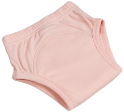 Tryco oefenbroekje zindelijkheidstraining roze 36m+ katoen badstof