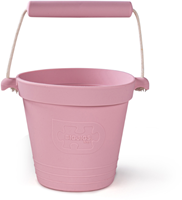 BigJigs seau jouet en silicone blush pink - flexible et résistant