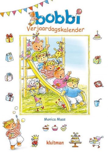 Kluitman calendrier d'anniversaire Bobbi - calendrier joyeux pour enfants