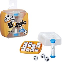 Hasbro Boggle Classic denkspel reisspel voor kinderen en volwassenen (Engelstalig)