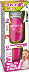 Bontempi draadloze microfoon speaker karaoke speelgoed - multicolor