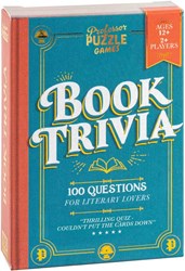 Professor Puzzle quizspel boeken - boekentrivia kaartspel 50 kaarten