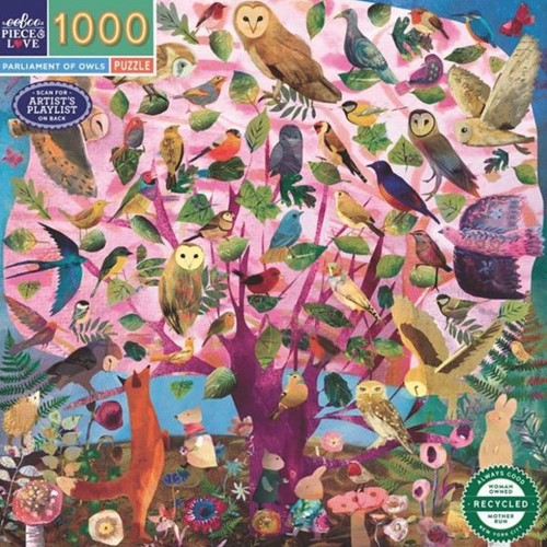 eeBoo Parliament of Owls (1000)