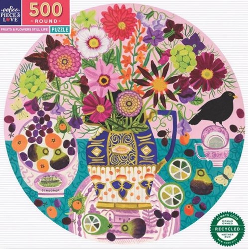 eeBoo Fruits & Flowers Still Life (500)
