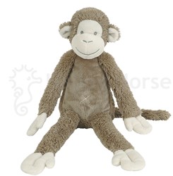 Happy Horse knuffel aap Mickey 32 cm - pluche speelgoed bruin