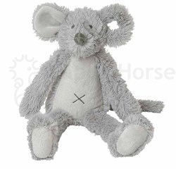 Happy Horse peluche Mouse Mindy 30 cm - gris - souris douce en peluche