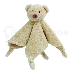 Happy Horse knuffeldoekje Beer Boogy - 25 cm - beige baby cadeau