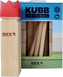 Longfield Games Kubb Viking Original Rubberhout - Rode Koning
