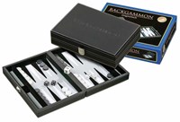 Philos Backgammon Koffer Tinos Magnetisch (Grijs)