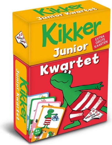 Identiteit Spelletjes Kikker Junior Kwartet