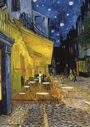 Puzzelman legpuzzel Vincent van Gogh Caféterras bij Nacht 1000 stukjes