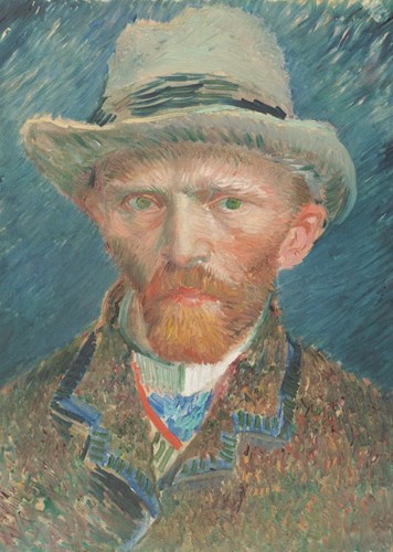Puzzelman legpuzzel Vincent van Gogh zelfportret 1000 stukjes Rijksmuseum