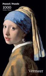 Puzzelman kunst puzzel Meisje met de Parel - Johannes Vermeer 1000 stukjes