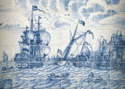 Puzzelman Tegeltableau met Schip (Rijksmuseum) (1000)