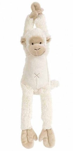 Happy Horse muziekknuffel ivoor Aap Mickey