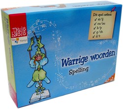 Scala spel Warrige Woorden - Spelling educatief kaartspel voor kinderen