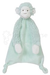 Happy Horse knuffeldoekje oceaanblauw Aap Mickey
