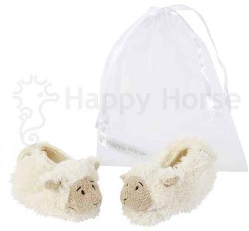Happy Horse slofjes in organza tas Lam Lammy