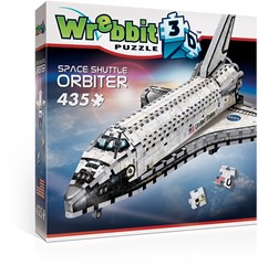 Wrebbit 3D Puzzel - Space Shuttle Orbiter - 435 stukjes
