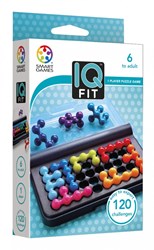 Smart Games IQ Fit Display - Jeu de réflexion avec 120 défis et 10 en ligne